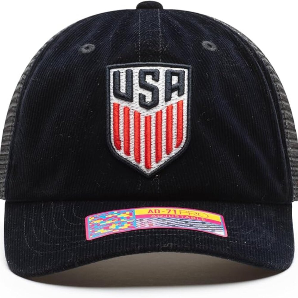 USA Dad Mesh Trucker USMNT Soccer National Team One Nation Sideline Pro Hat Cap